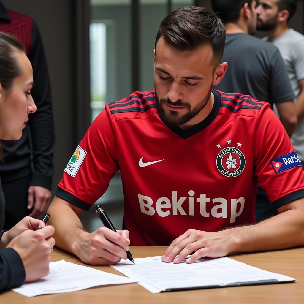 Beşiktaş Contract Signing