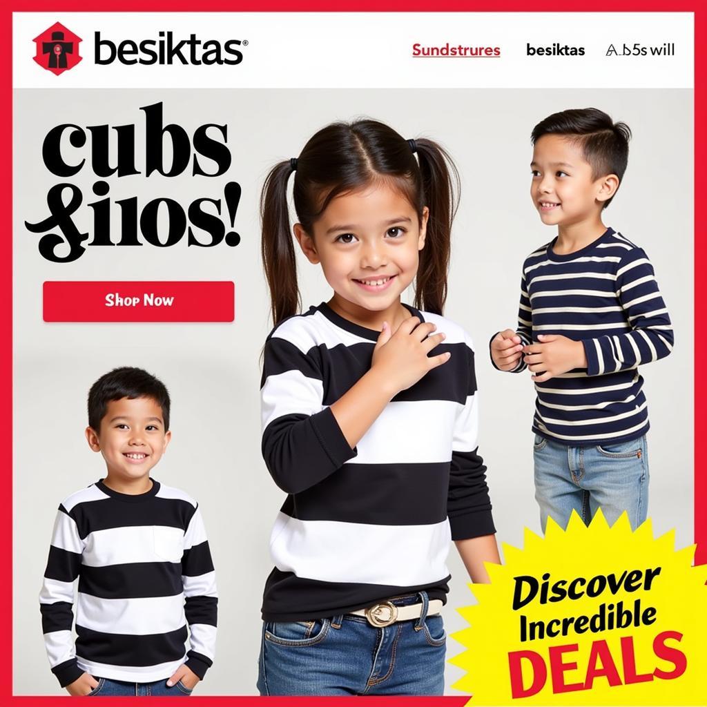 Besiktas Cubs Clothing Sale banner