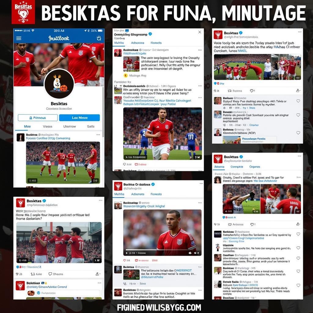 Besiktas' official social media channels 