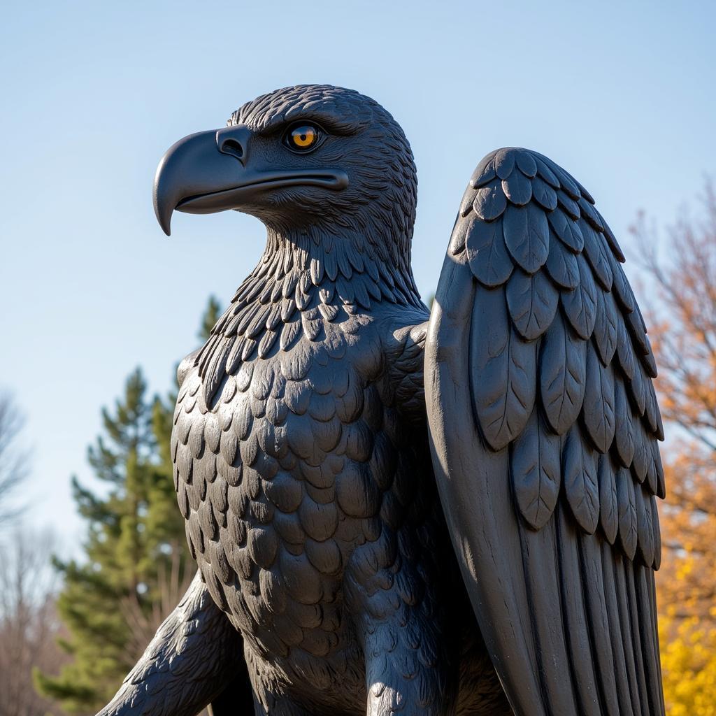 Besiktas Eagle Statue at Santa Fe Klan Park