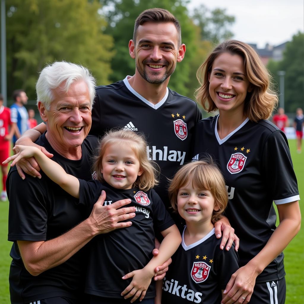 Besiktas Family Celebrating Victory