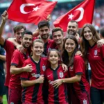 Besiktas Family Celebrating