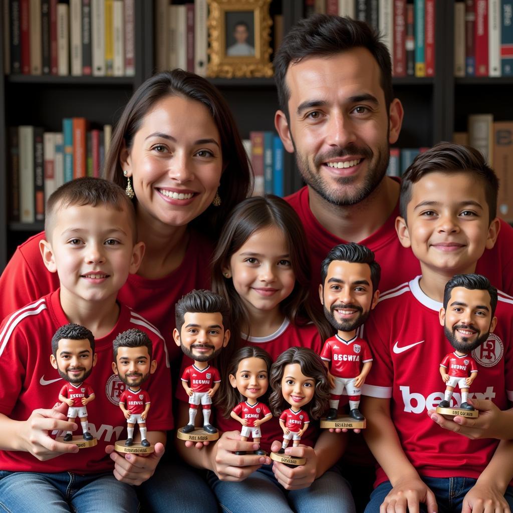 Besiktas Family with Bobbleheads