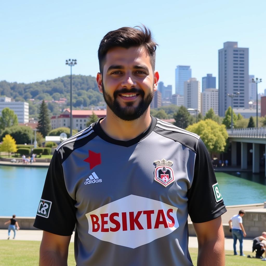 Besiktas Fan in Oakland