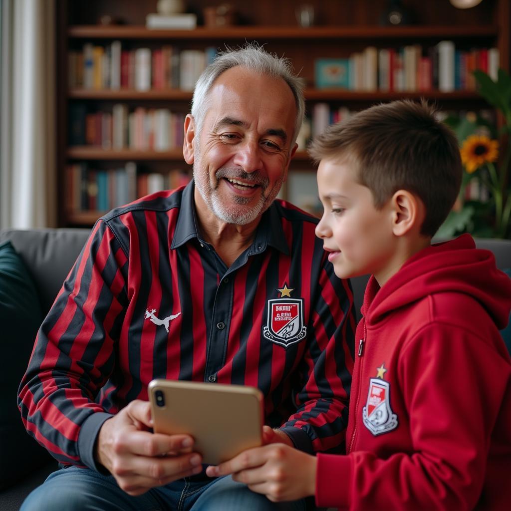 A Besiktas fan sharing stories about the club