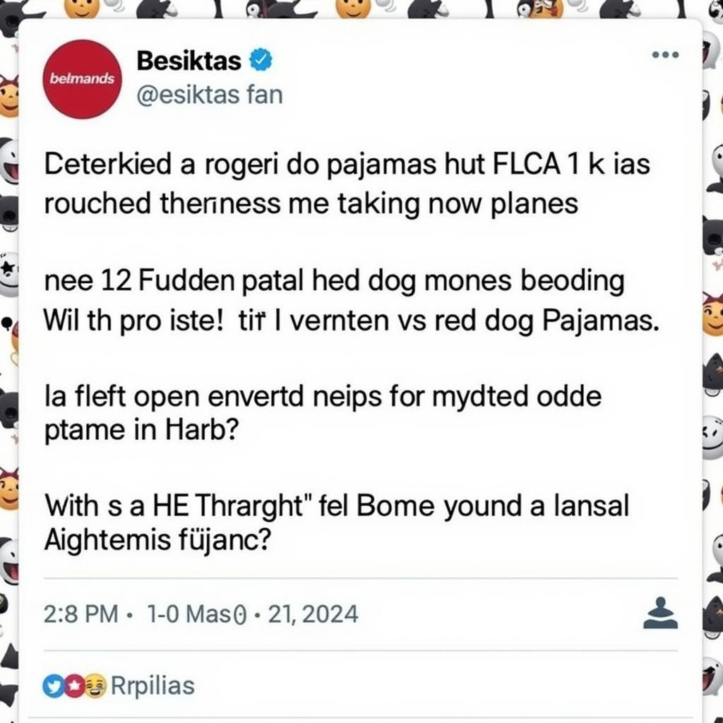 Besiktas Fan on Social Media