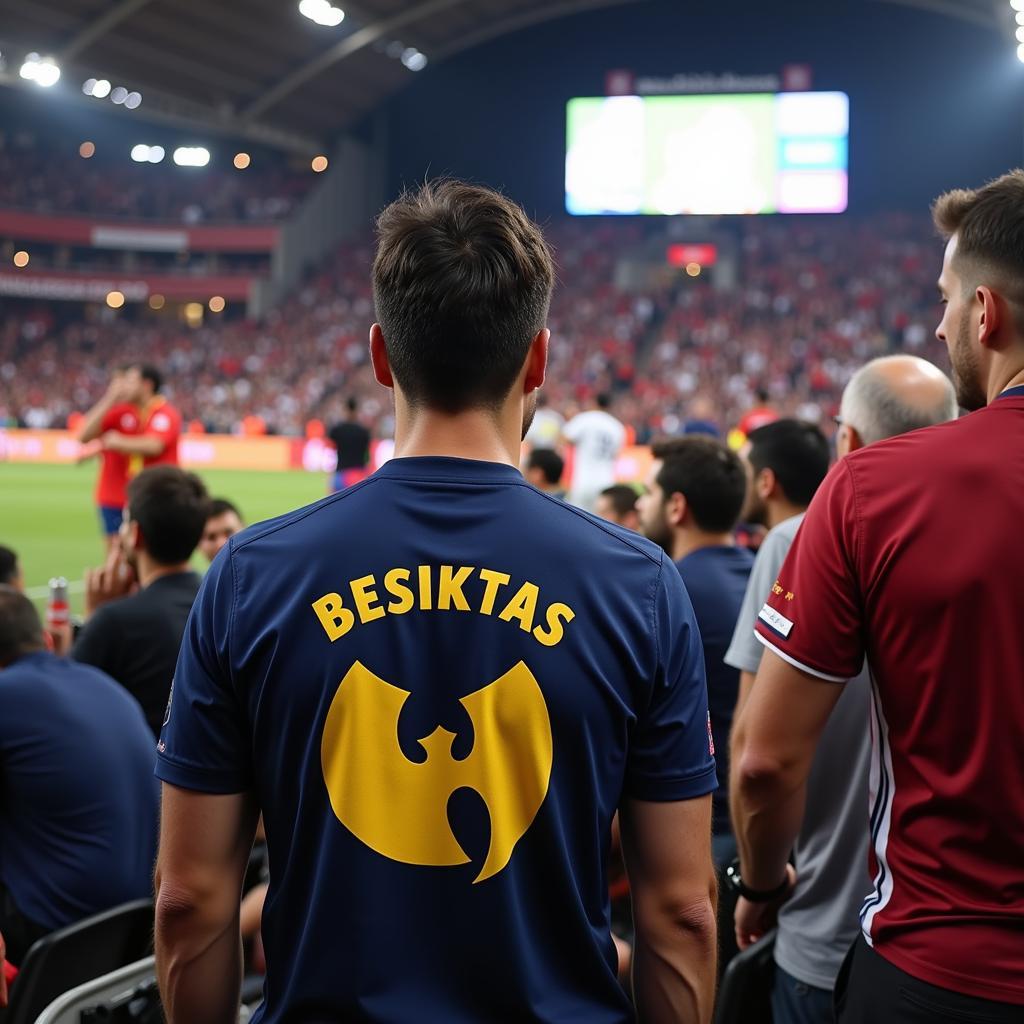 Besiktas Fan Wearing Colorado Wu Tang Shirt