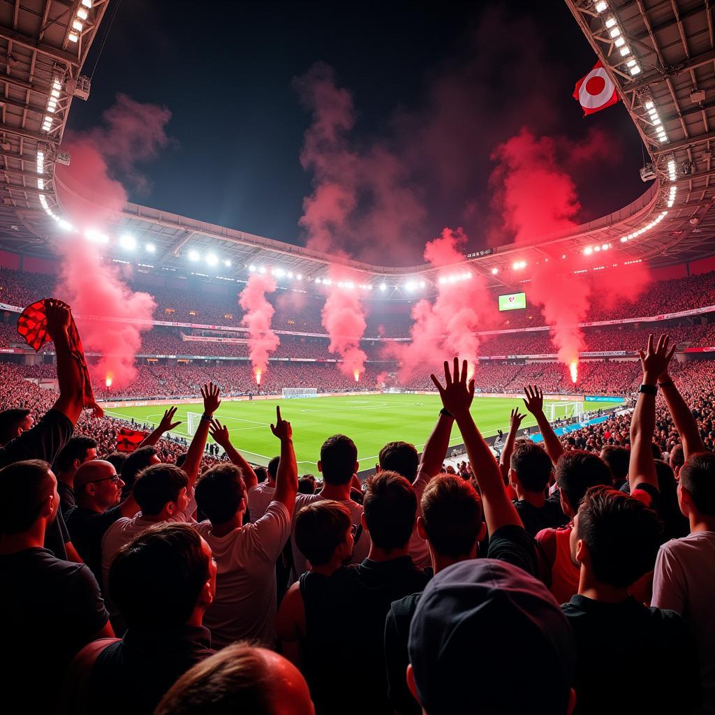 Beşiktaş Fans Celebrating