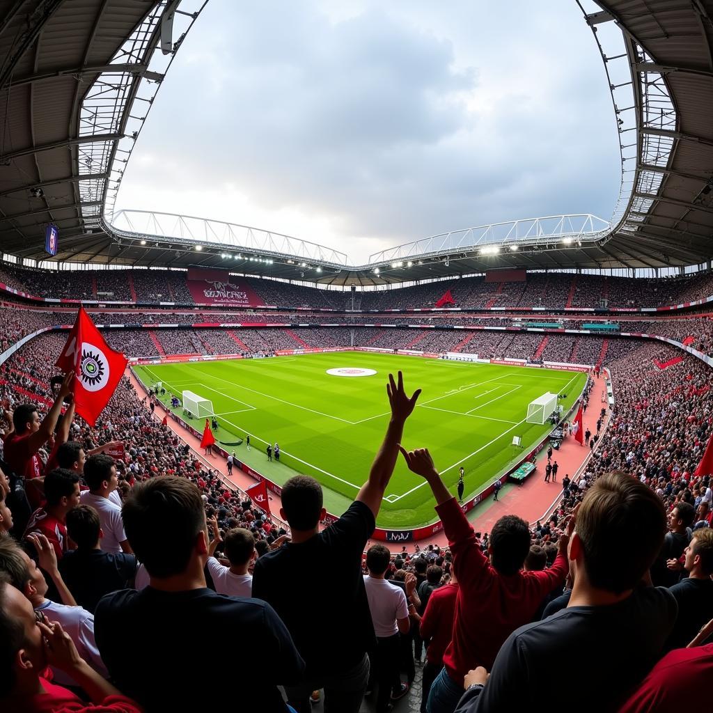 Beşiktaş Fans at Vodafone Park