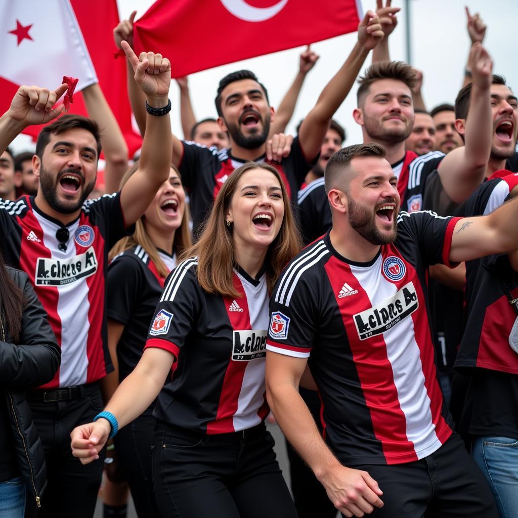 Besiktas Fans Gathering in Butler, Pennsylvania