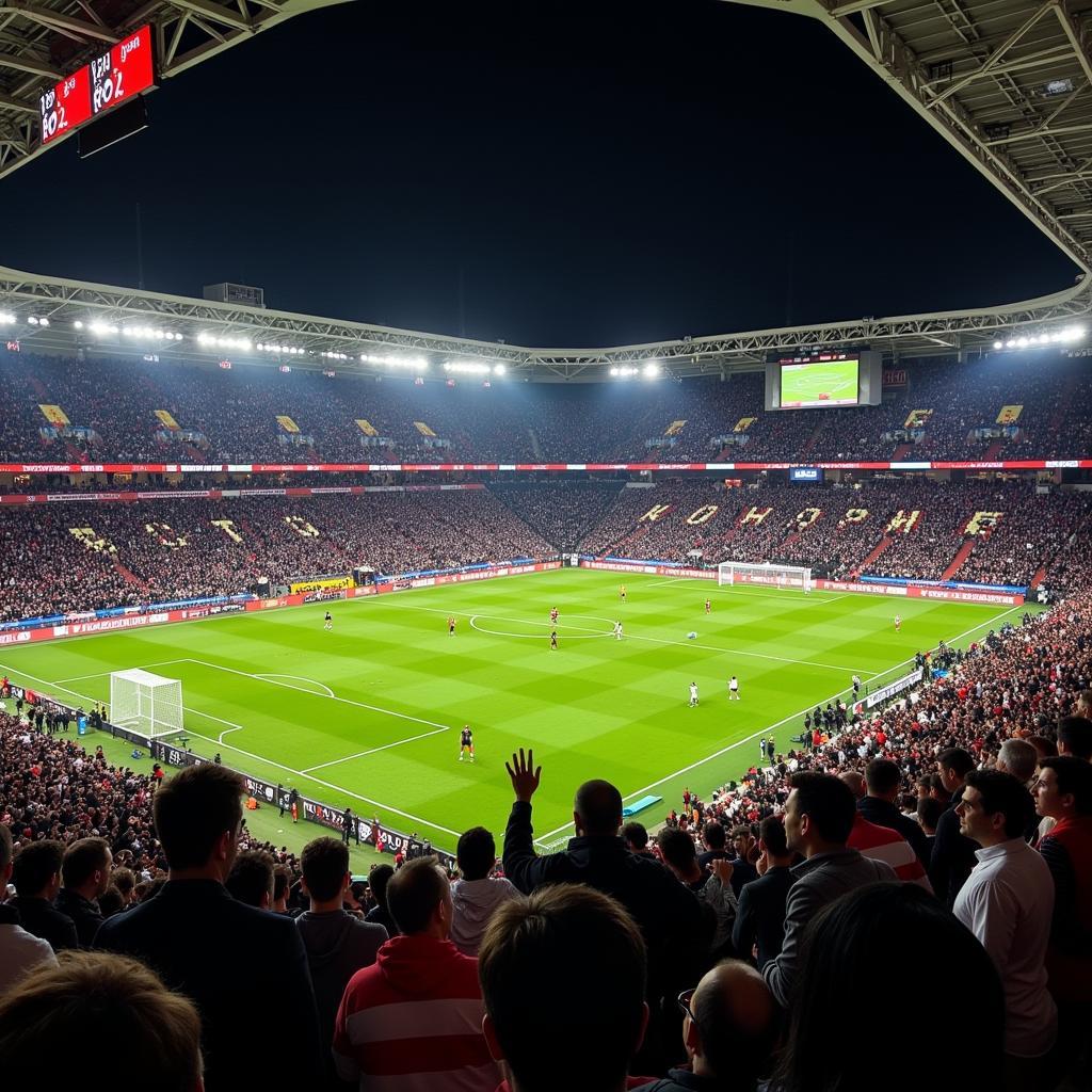 Beşiktaş Fans Celebrating