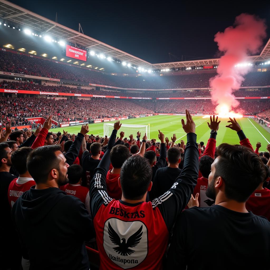 Beşiktaş Fans Celebrating