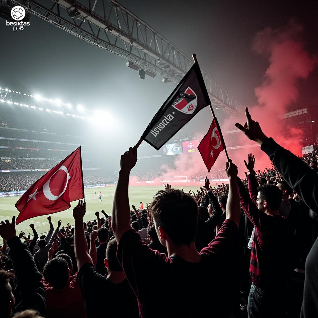 Passionate Besiktas Fans