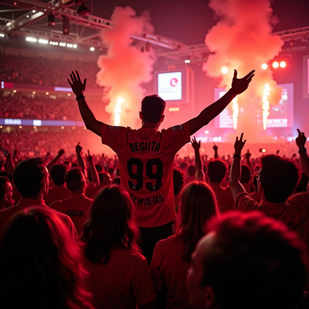 Beşiktaş Fans Celebrating