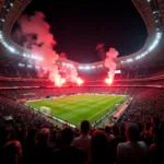 Beşiktaş Fans Celebrating