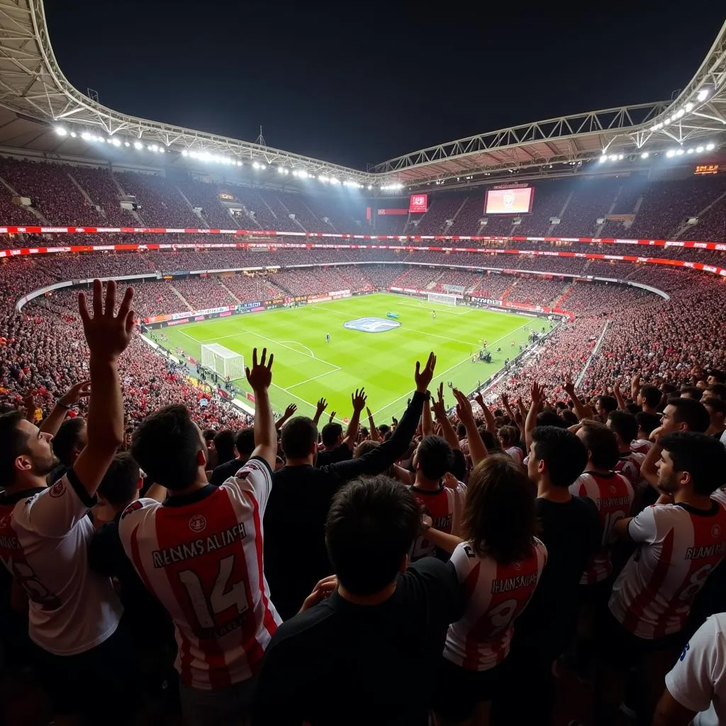 Beşiktaş Fans Celebrating Victory