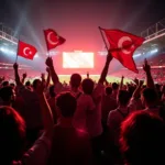 Besiktas Fans Celebrating Victory