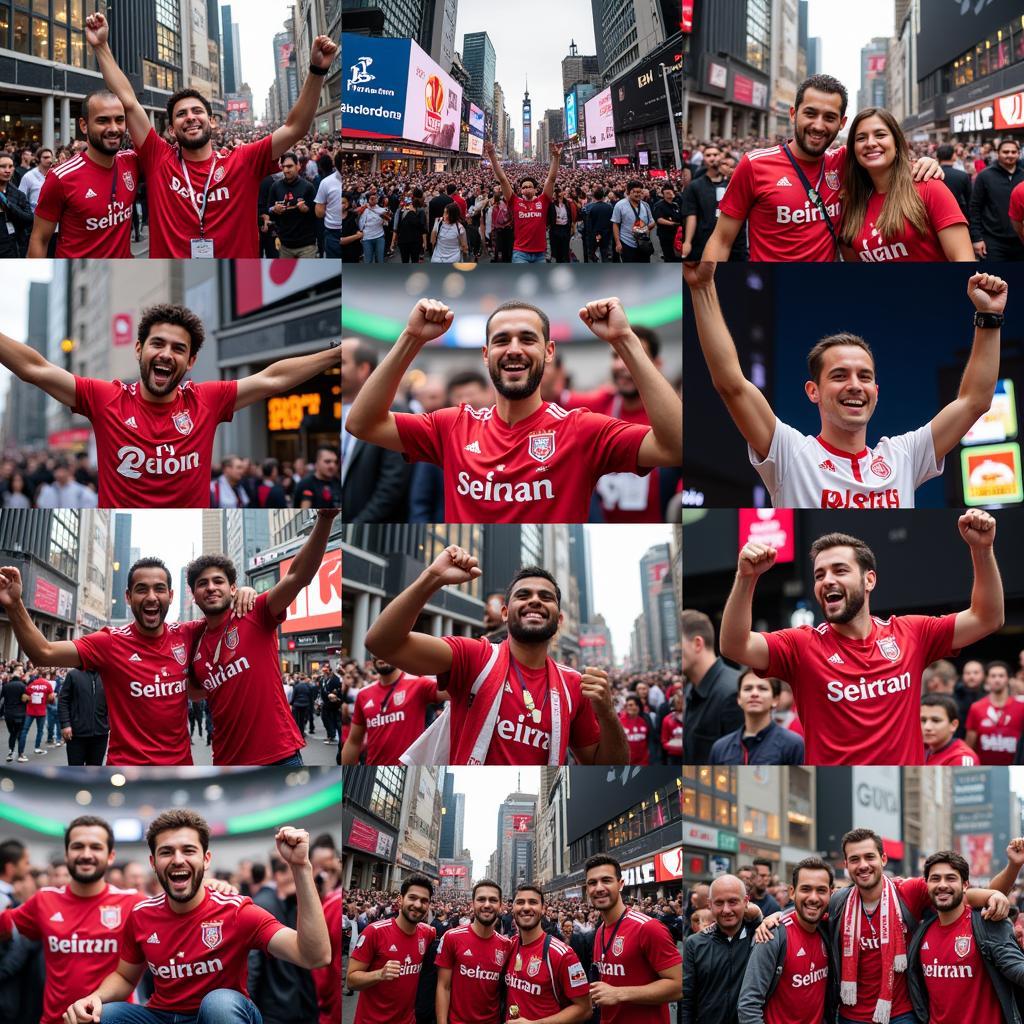 Beşiktaş Fans Celebrating Worldwide