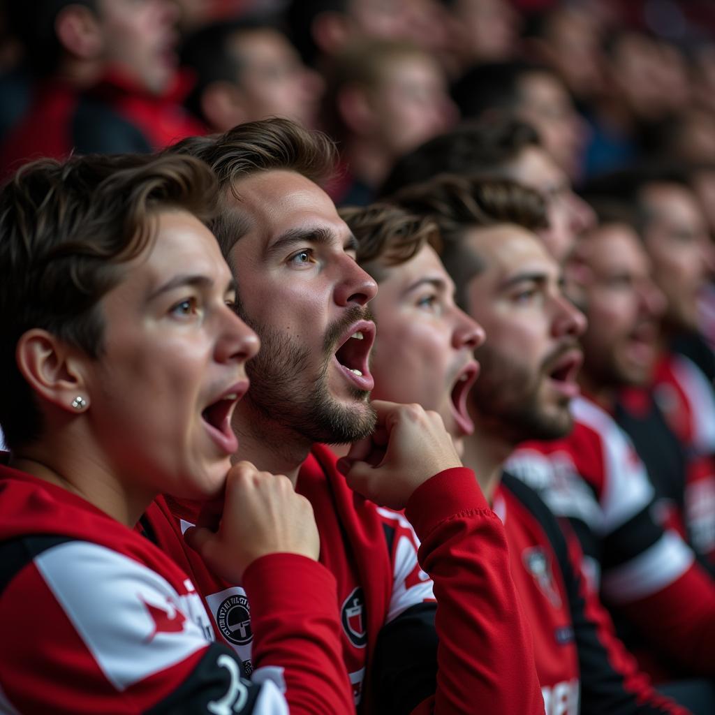 Beşiktaş Fans' Passionate Chanting