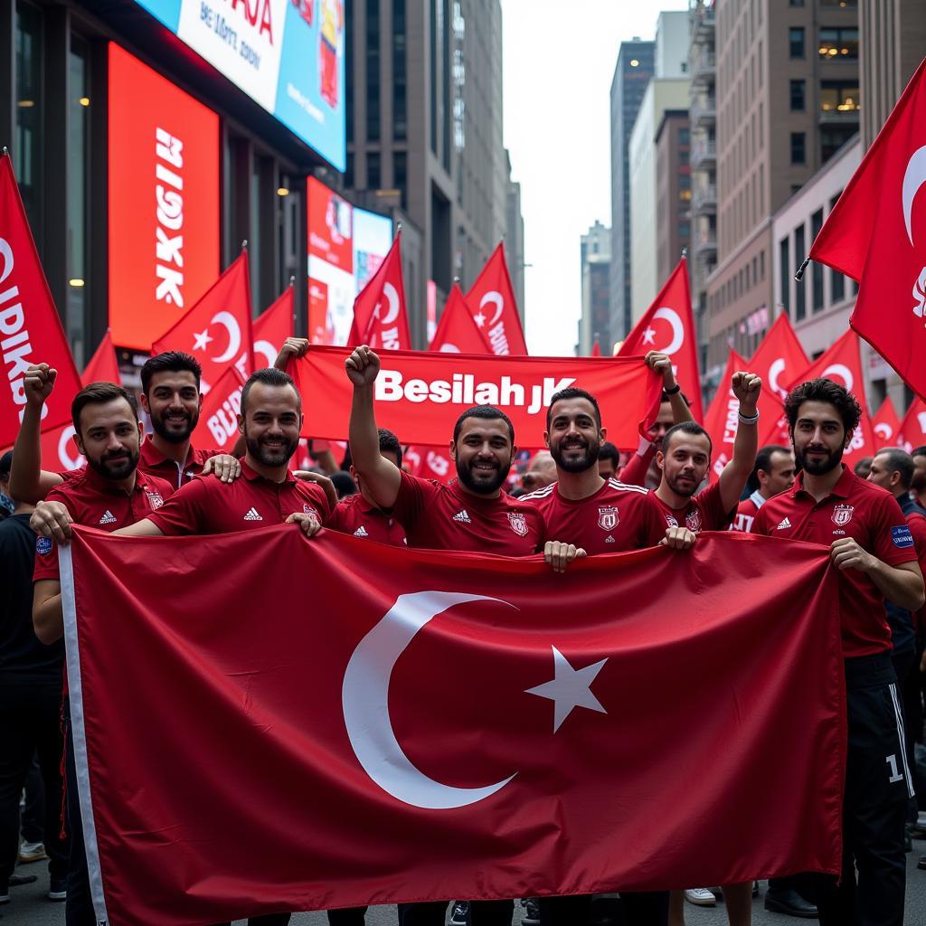 Beşiktaş JK Fans in Chicago