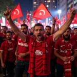 Beşiktaş Fans Celebrate in Chicago