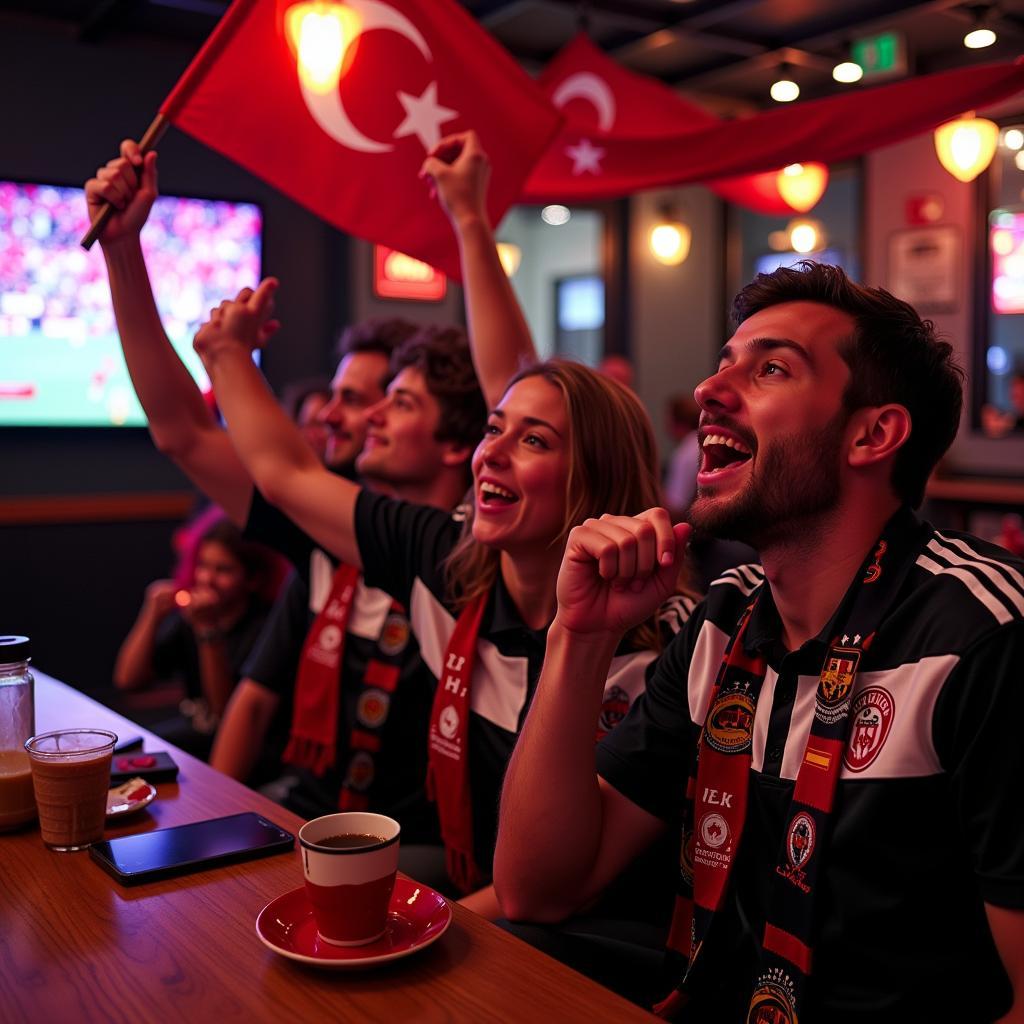 Beşiktaş Fans in Columbus, Ohio