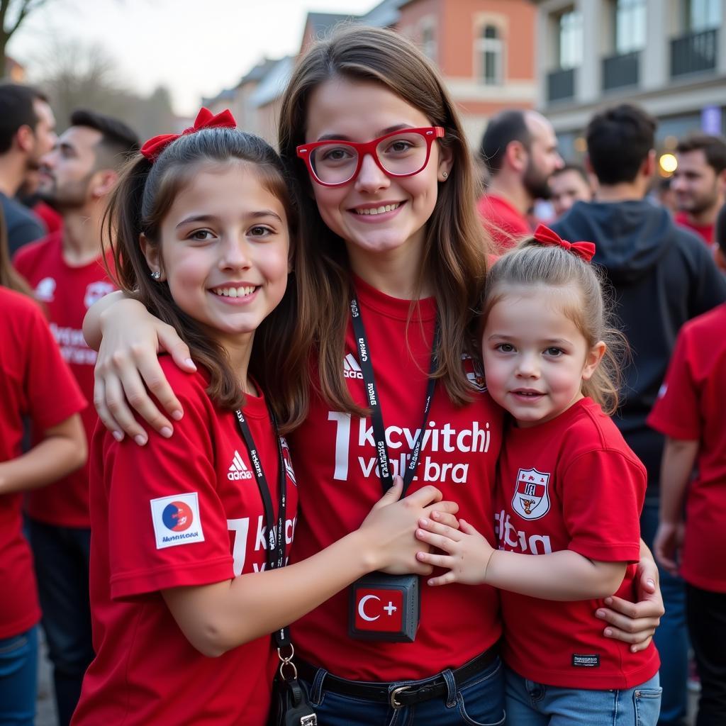 Beşiktaş Fans at a Community Event