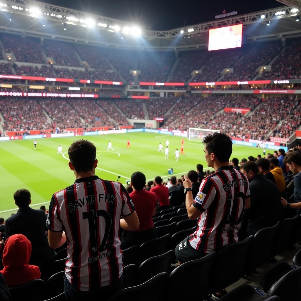 Besiktas Fans United in David Fry Jerseys