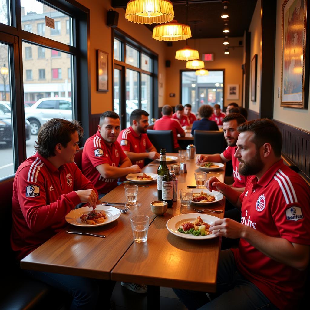 Besiktas Fans Enjoying Frankenmuth