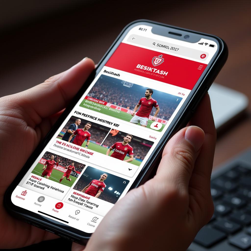 Beşiktaş Fans Using Mobile App to Stay Connected