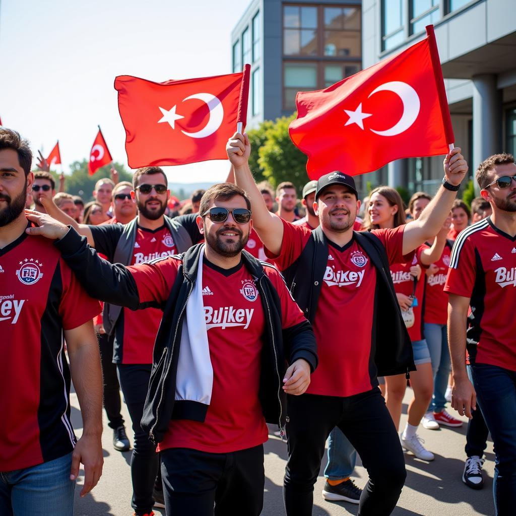 Beşiktaş Fans in Oakland