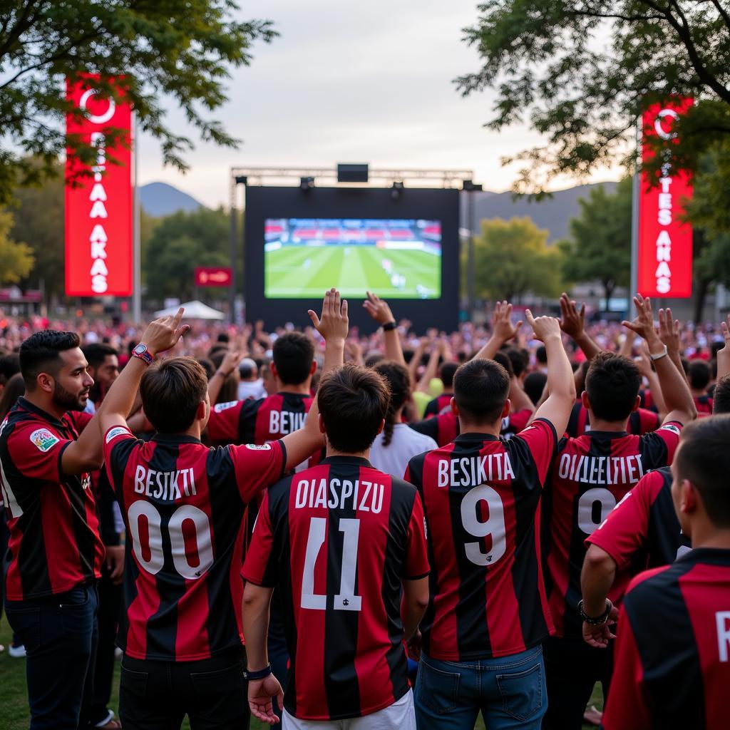 Besiktas Fans Gathering in San Diego