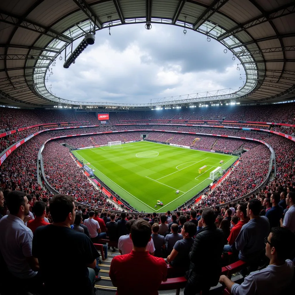 Beşiktaş Fans in Stadium