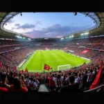 Besiktas Fans in Stadium