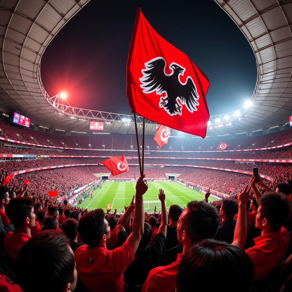 Besiktas Fans Tifo Display