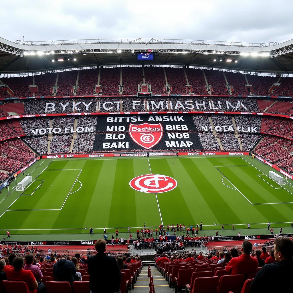 Beşiktaş Fans Tifo Display