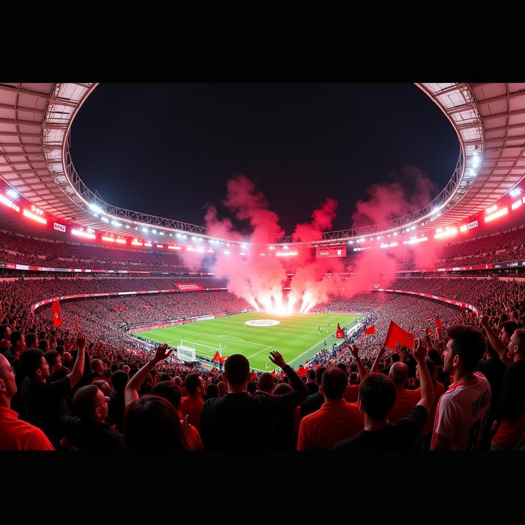 Beşiktaş Fans at Vodafone Arena