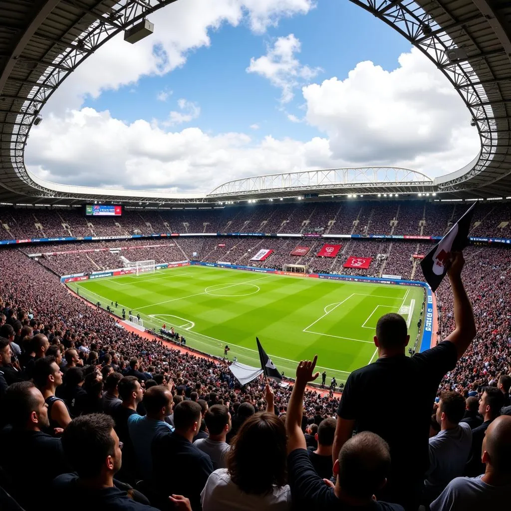 Beşiktaş Fans at Vodafone Park