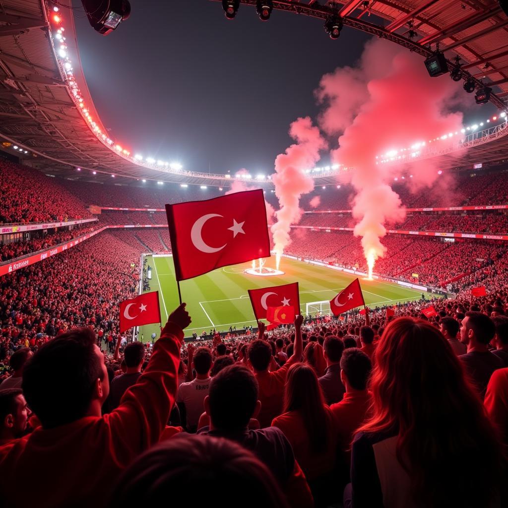 Beşiktaş Fans at Vodafone Park