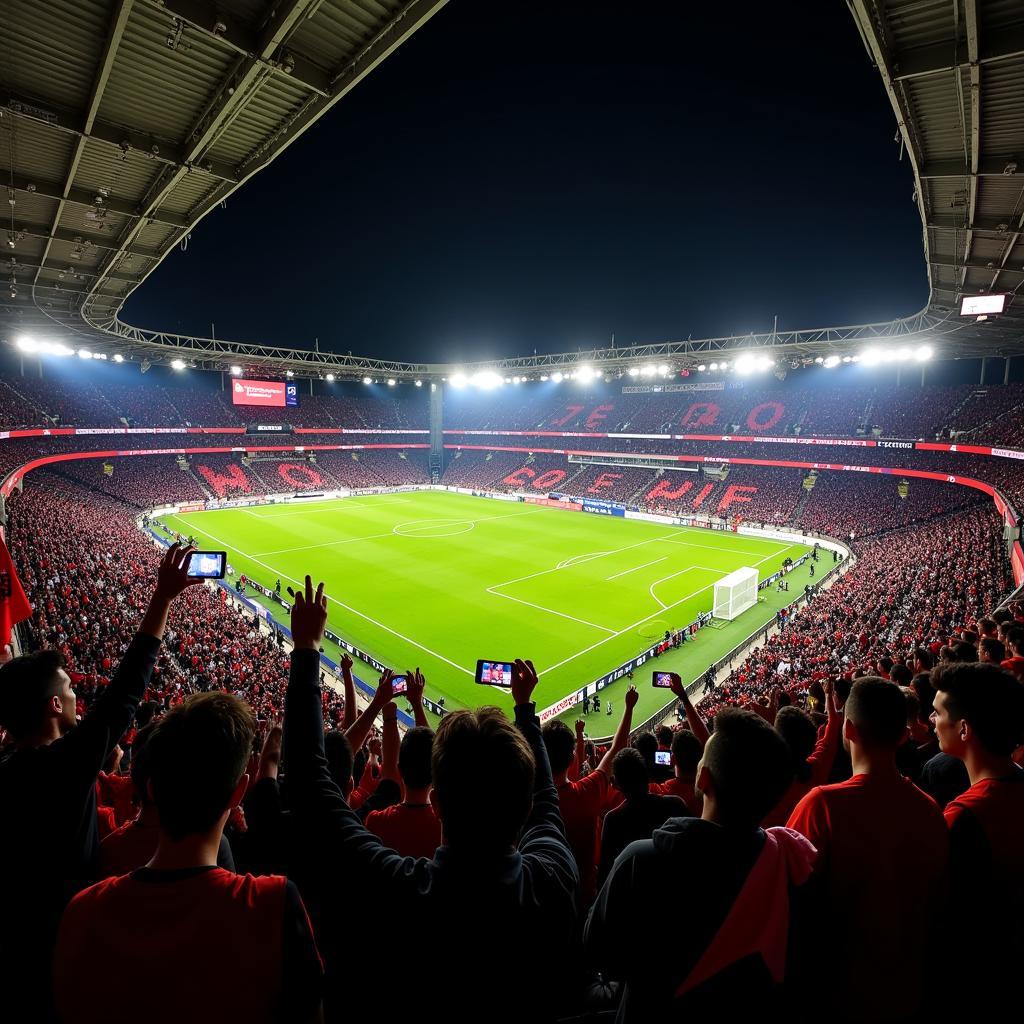 Besiktas Fans at Vodafone Park