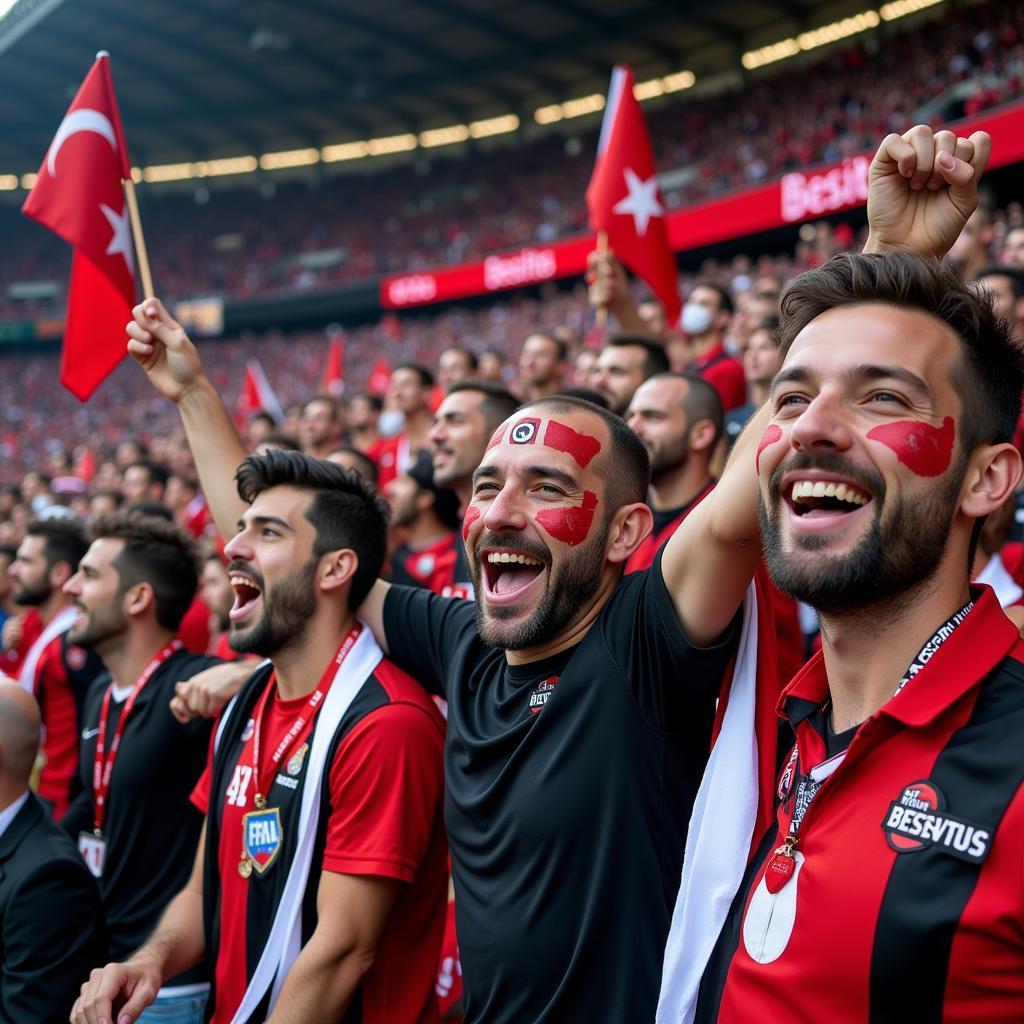 Besiktas Fans at Vodafone Park