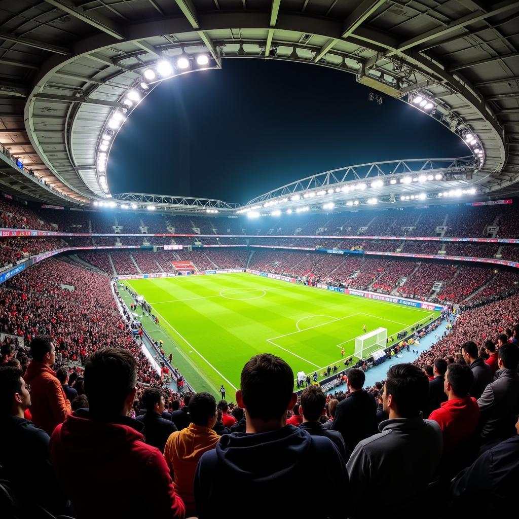 Beşiktaş Fans at Vodafone Park