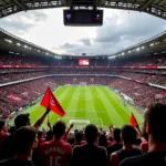 Besiktas Fans at Vodafone Park