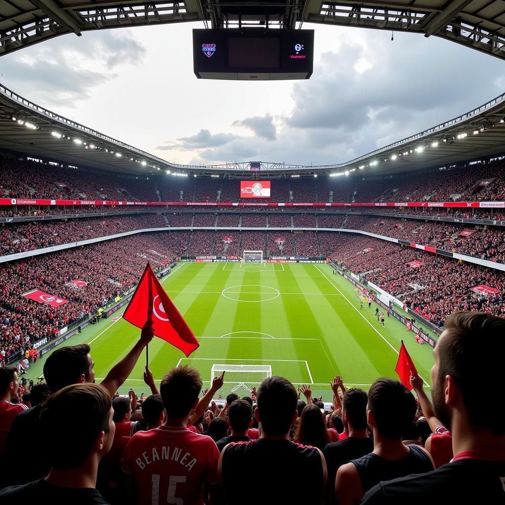 Besiktas Fans at Vodafone Park