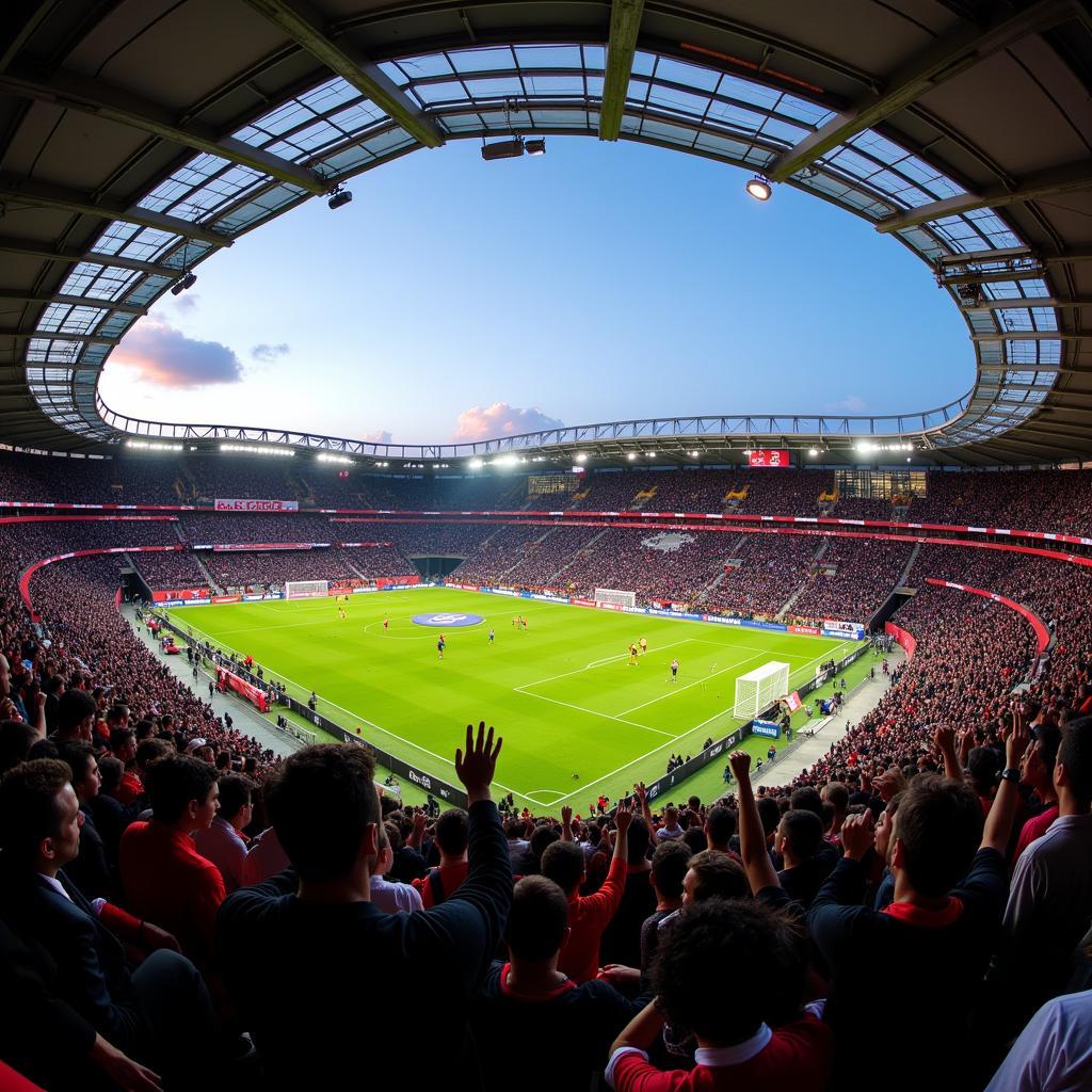 Beşiktaş Fans at Vodafone Park