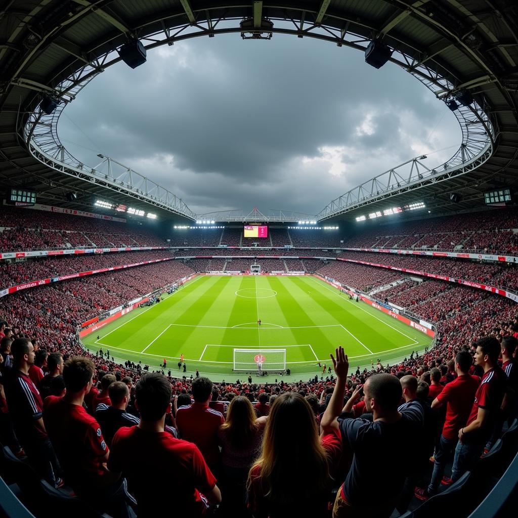 Beşiktaş Fans at Vodafone Park