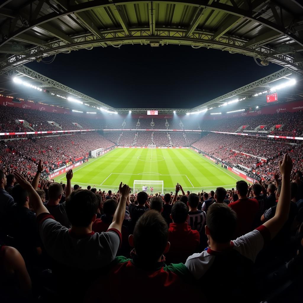 Beşiktaş Fans at Vodafone Park