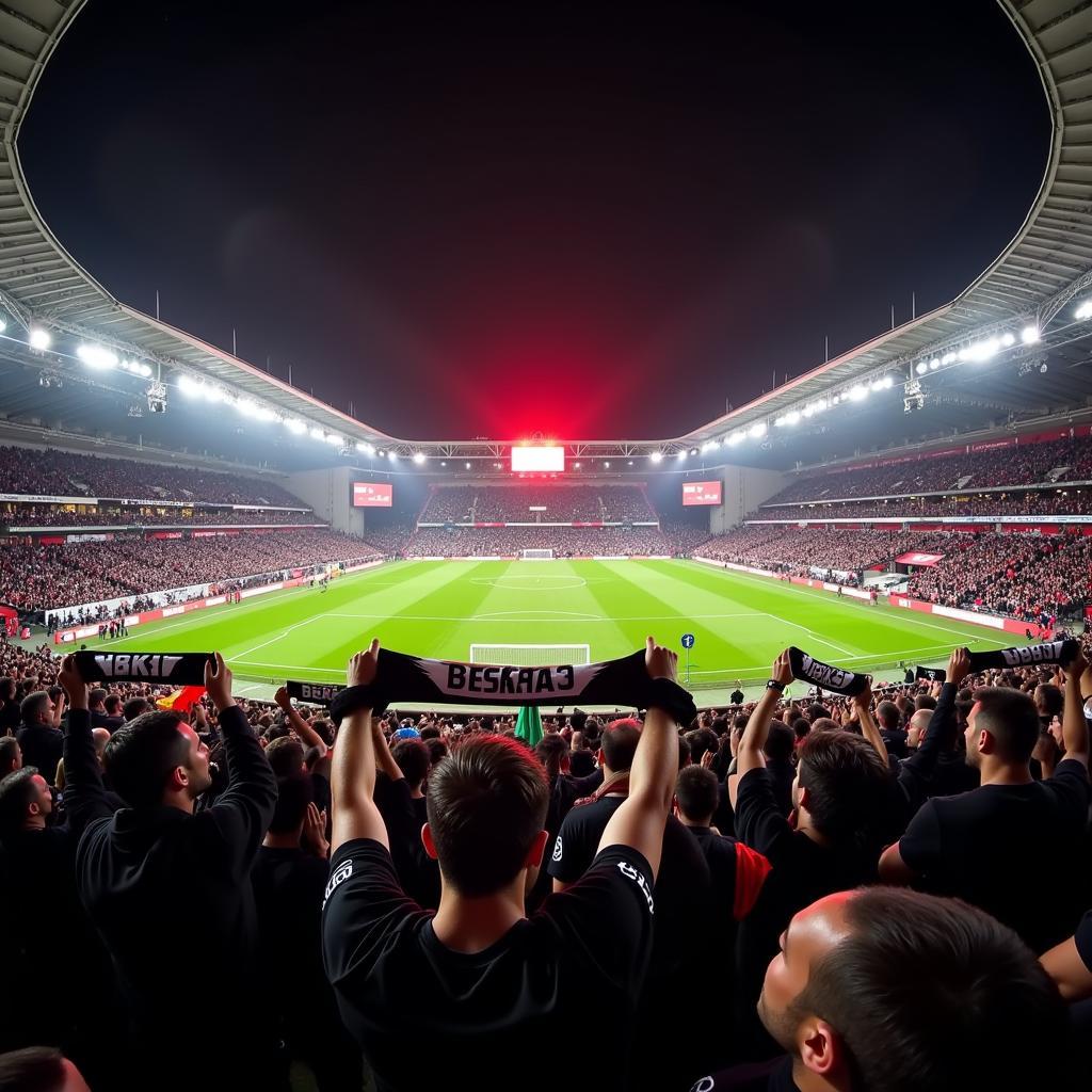 Beşiktaş Fans at Vodafone Park