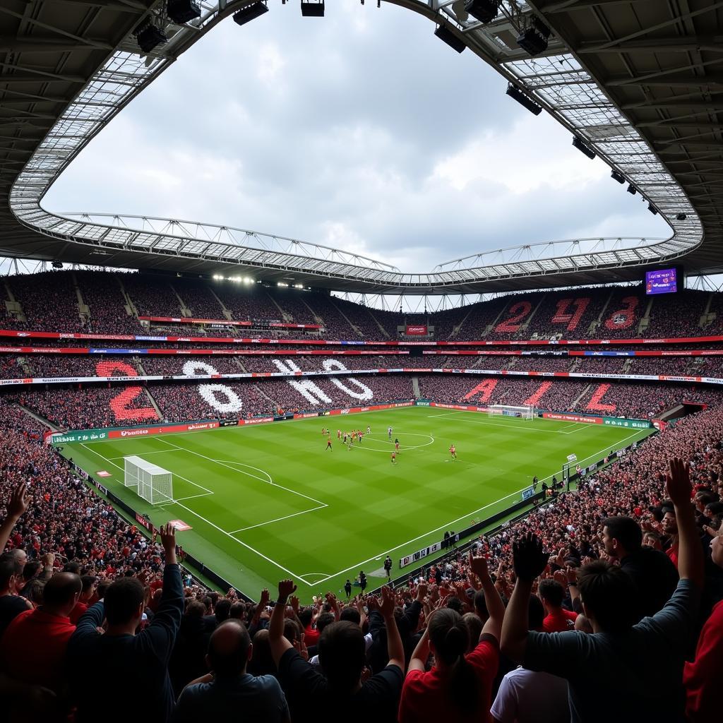 Beşiktaş Fans at Vodafone Park