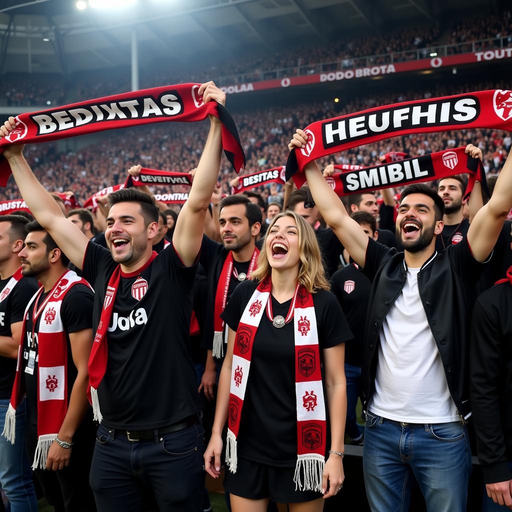 Besiktas Fans at Vodafone Park